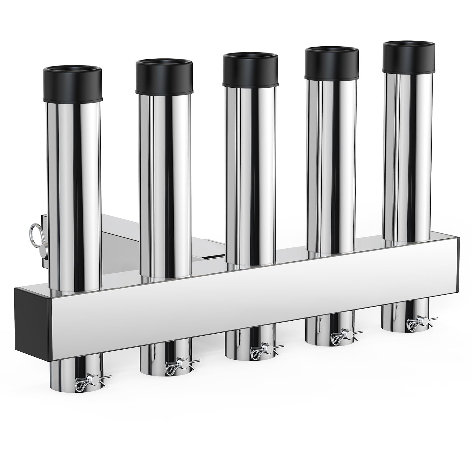 Garvee Fishing Rod Holder Stainless Steel Adjustable Angle 5 Link Tube Garvee Fishing Rod Holder Stainless Steel Adjustable Angle 5 Link Tube