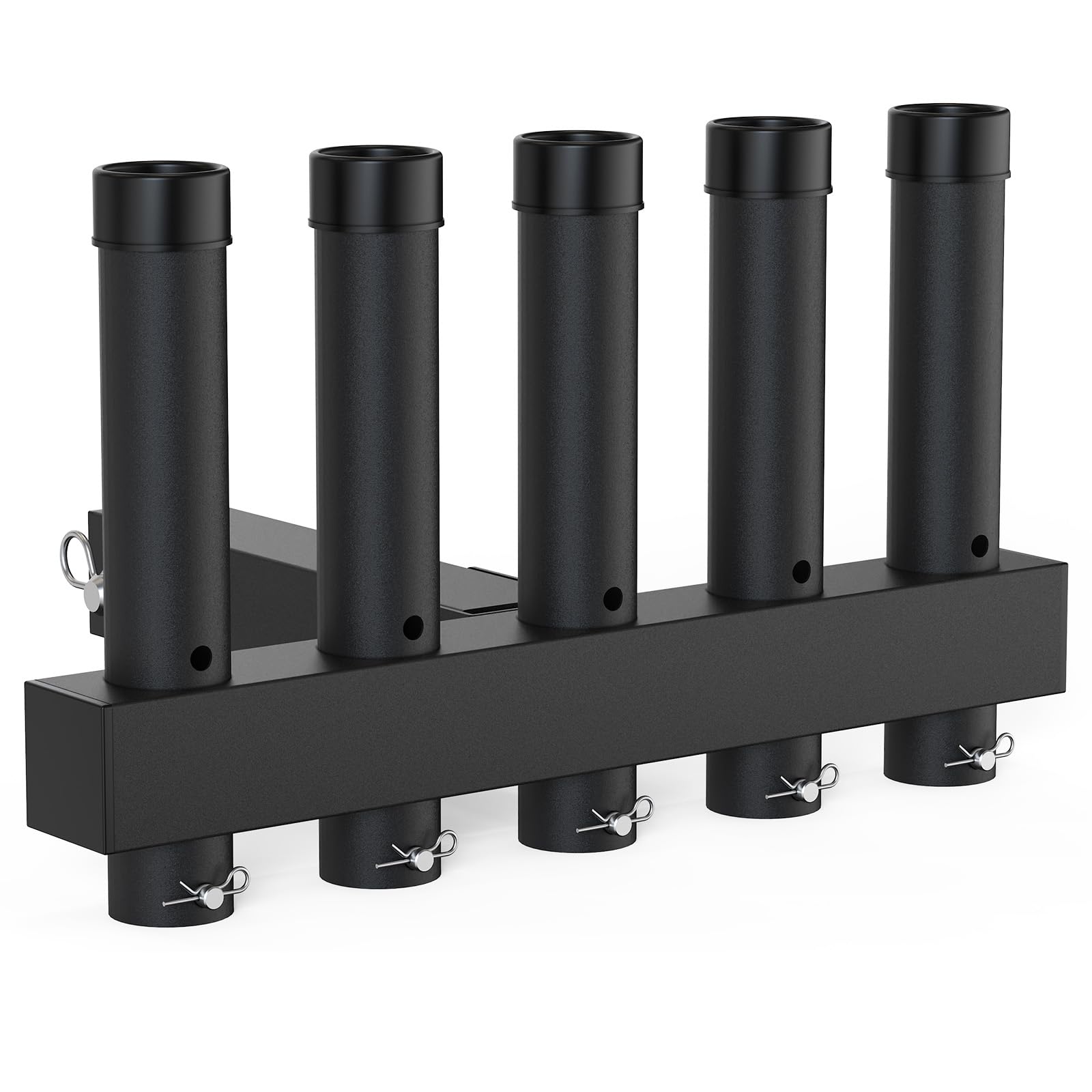 fish hitch rod holder Garvee Fishing Rod Holder Stainless Steel Adjustable Angle 5 Link Tube