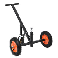 Garvee Adjustable Trailer Dolly with 800lbs Load Capacity, Durable Carbon Steel Trailer Mover with 17.7''-25.5'' Adjustable Height, Ideal Option to Move Boat Trailers/Utility/Cargo Trailers and RV Trailer