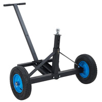 Garvee Adjustable Trailer Dolly, with 1500lbs Load Capacity, Durable Carbon Steel Trailer Mover with 25.5''-34.6'' Adjustable Height, Ideal for Moving Boat Trailers/Utility/Cargo Trailers/RV Trailer
