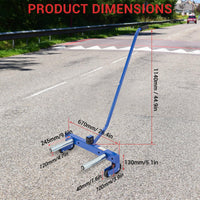 Garvee Heavy Duty Adjustable Tire Wheel Dolly for Workshop, Garage, 485 LBS Capacity, Tire  Moving Tool Dollies for Truck Car Vehicle Tire