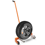 Garvee Wheel Dolly Heavy Duty Adjustable Rollers Tire Lifting Tool for Workshop Garage 330 LBS Capacity - Orange