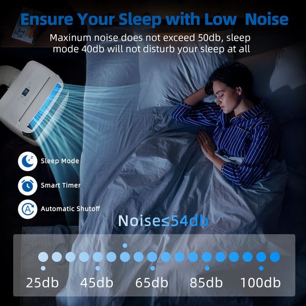 Quiet Cooling and Sleep Mode 40dB