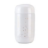Garvee 200ml Insulated Cup Mini Starry Leak-Proof 304 Stainless Steel Water Bottle For Office School White - White