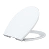 Garvee Toilet Seat,Elongated Toilet Seat with Soft Close, Quick-Release And Quick-Attach,Plastic Toilet Seat and Non-Slip Bumpers, Easy to Install and Clean, Never Loosens-Fits Most Elongated Toilets,White