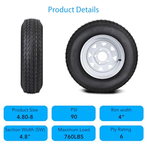4.80-8 trailer tire product details