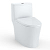 Garvee One-Piece Ceramic Toilet with PP Cover, Siphon Flush, Modern Bathroom Solution, Easy Clean, Durable