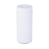 Garvee Silicone Dish Soap Dispenser 240ml Reusable Kitchen Sink White Portable Hand Soap Bottle - White