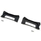 Garvee Tow Hook Bezels for Dodge Ram 1500 2013-2018, Black, Front Bumper Trim, Left & Right Side, Direct Replacement
