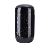 Garvee 200ml Insulated Cup Mini Starry Leak-Proof 304 Stainless Steel Water Bottle For Office School Black - Black