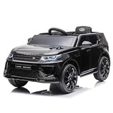 Garvee Ride - P Series: 12V Land Rover mini Kids Ride-On Car: Remote Control, LED Lights, Bluetooth, Music, Radio, Battery Powered, for Ages 3-8 - Black