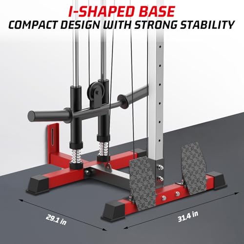 I-shaped base for compact design and strong stability