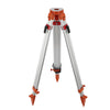 Garvee Aluminum Survey Tripod with 5/8"-11 Threaded Flat Head, Adjustable Legs, Heavy Duty Construction for Auto Level, Various Levels, Theodolites
