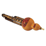 Garvee Hulusi Bamboo Handmade Traditional Chinese Flute C Key Ecological Mouthpiece Elegant Design for Beginners Music Lovers