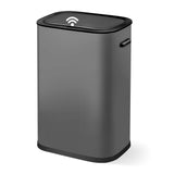 Garvee 55L/14.5 Gal Kitchen Trash Can, Automatic Trash Can with Touch-Free and Motion Sensor, Anti-Fingerprint, for Bedroom Bathroom Kitchen Office - Gray