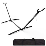 Garvee 9FT Hammock Stand Heavy Duty Adjustable Steel Hammock Stand for Patio Garden Backyard Weather Resistant Black