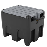 Garvee Portable Fuel Tank 48 Gallon Diesel & Gasoline Transfer Tank With 12V Electric Pump For Tractors Trucks Lawn Mowers Generators Black - Black