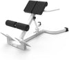Garvee Roman Chair Back Extension Bench Adjustable Angle Height Hyperextension Workout Station Home Gym Dual-Adjustable Backrest Non-Slip Base Heavy-Duty