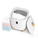 Garvee 20L Large Towel Warmer Bucket With LCD Screen, 4 Heating Modes, Bathroom, White, Compact Design - White