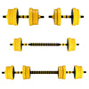 Garvee All-in-One Adjustable Dumbbell Set 33/44 Lbs Compact Home Gym Weights Black