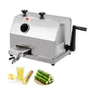 Garvee Manual Sugar Cane Juicer Machine, Sugar Cane Press with 3 Stainless Steel Drums and 2.4-inch Large Inlet, Sugarcane Juice Machine with 110LBS/H, Suitable for Home/Commercial Use