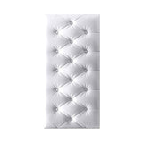 Garvee Anti-Collision Wall Padded 3D Foam Wall Stickers for Kids Nursery Bedroom 1.3cm Thickness Multi-Color Self-Adhesive - White 70X35X1.3Cm