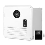 Garvee 48,000 BTU RV Tankless Water Heater with Digital Remote for All RVs & Campers, 15'' x 15'', White