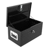 Garvee 20 Inch Aluminum Diamond Plate Tool Box With Lock and Keys, Heavy Duty Waterproof Truck Storage Organizer Chest for Pick Up Truck Bed, Rv Trailer/Van With Side Handle