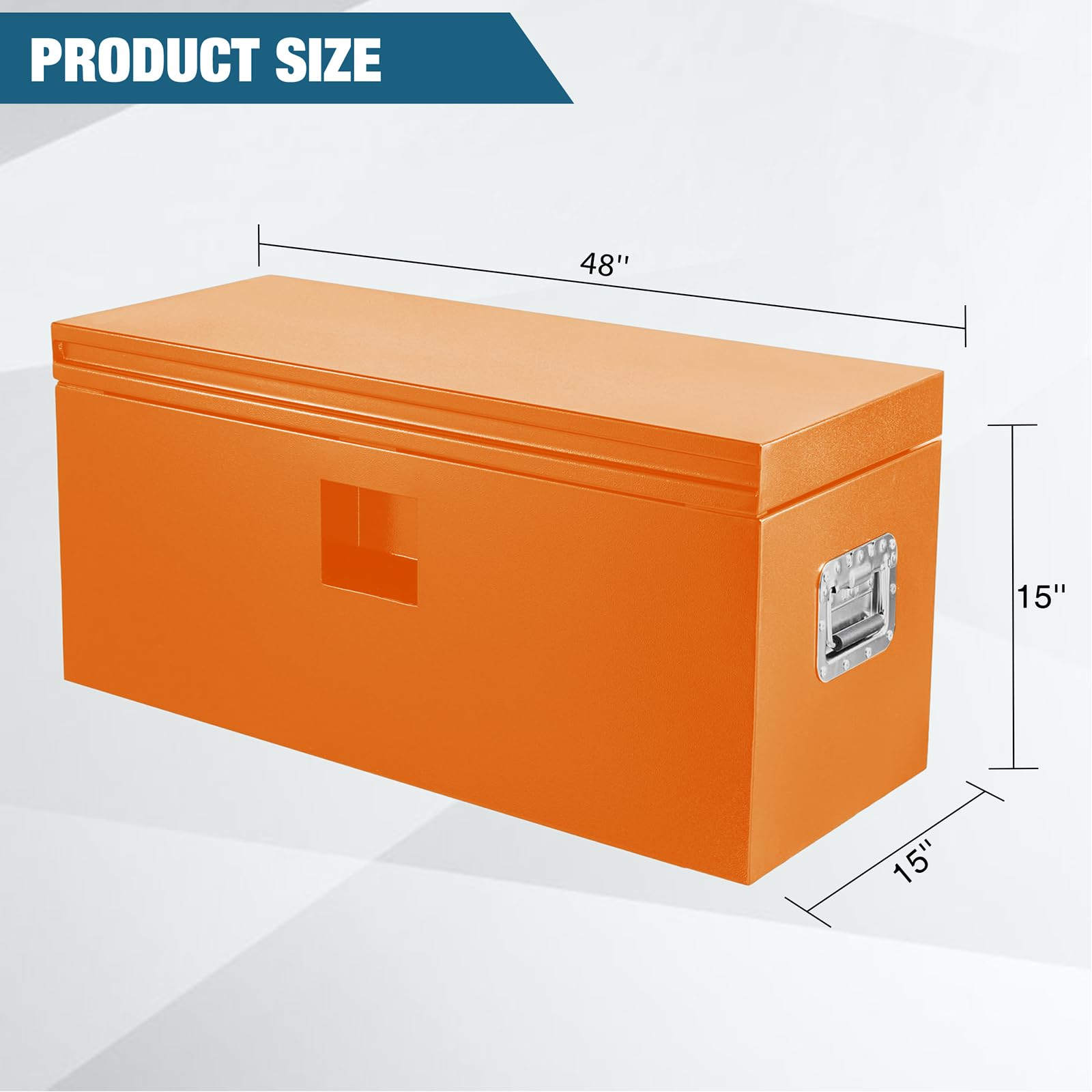 48x15x15 inch product size for truck bed toolbox