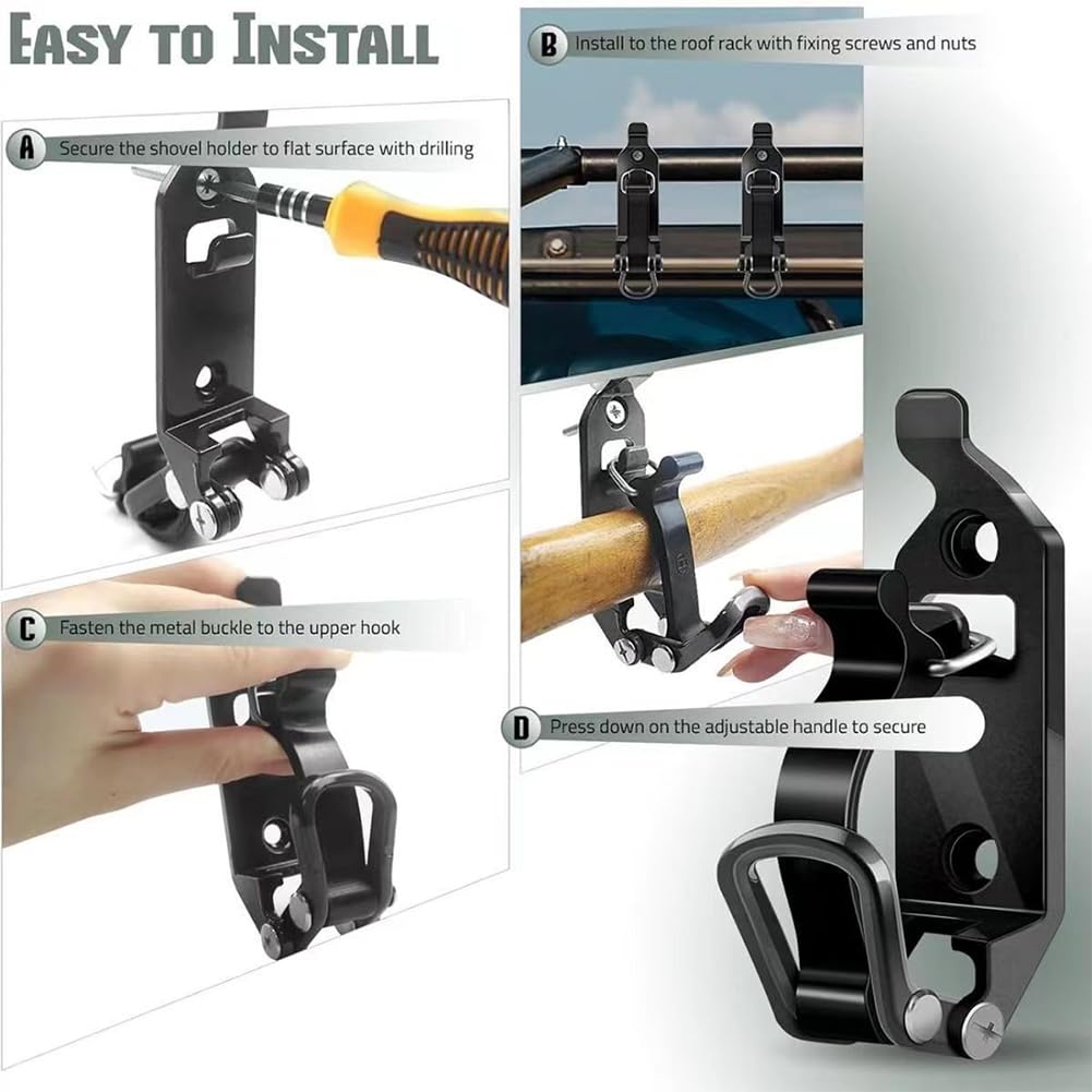Étapes d'installation faciles pour le kit de fixation de pelle