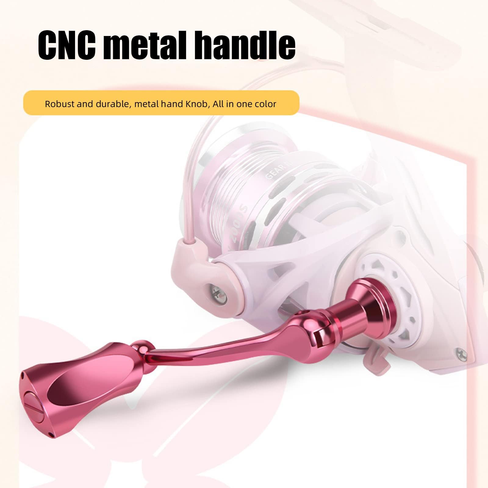 Ergonomic CNC metal handle detail