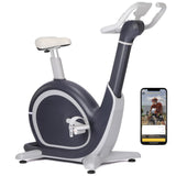 Garvee AI-Driven Exercise Bike with 36 Levels Magnetic Resistance, 350 lbs Capacity, Ergonomic Design, Immersive Virtual Cycling Experience for Cardio & Training