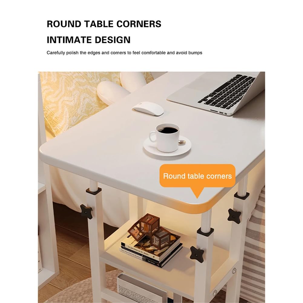 Rounded tabletop corners and stable construction