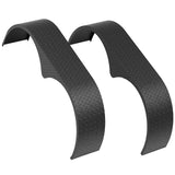 Garvee 2-Pack Double Axle Trailer Fenders, 66"x9.1"x20", Fits 13-15 Inch Wheels, Heavy Duty Steel, Black - Black