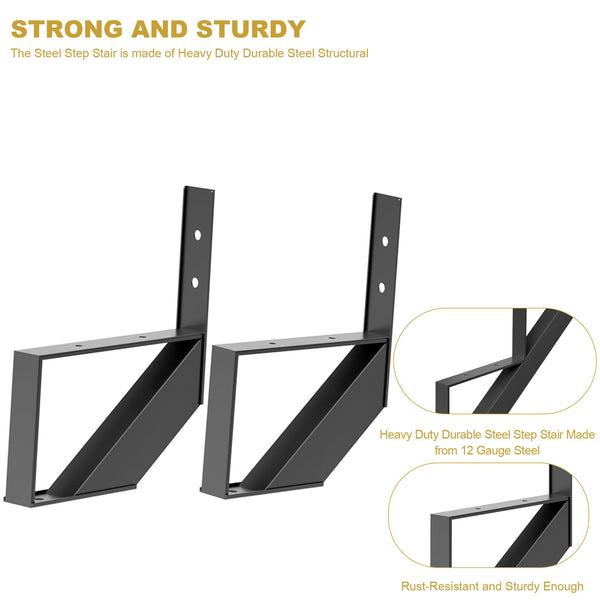 Rust-resistant powder-coated steel finish