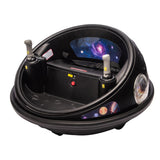 Garvee Ride - B Series: Kids Electric Bumper Car with Parent Remote Control, 360° Spinning, Music, 2 Speed Modes, Safety Belt, Black, Toddlers 2-3 Years - Black