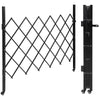 Garvee Single Folding Security Gate, Steel Accordion Gate, 360° Rolling, Padlock, 61" H x 71" W, Home & Industrial Use