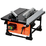 Garvee Portable 8-inch Table Saw,3576RPM 24T Blade,Copper Motor,Dust Collection,Adjustable Cuts