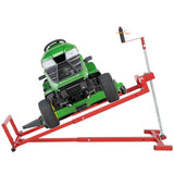 Garvee Lawn Mower Lift Jack Heavy-Duty Telescopic Maintenance Stand for Riding Lawn Mowers & Zero Turn Mowers 880 Lbs Capacity Foldable Design