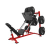 Garvee 2000 LB Adjustable Leg Press & Calf Raise Machine Heavy-Duty Home Gym Station with Built-In Plate Storage Compact Size Black
