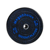 Garvee 2-Inch Bumper Plates Set Rubber Weight Plates for Strength Training 45 Lbs Color-Coded