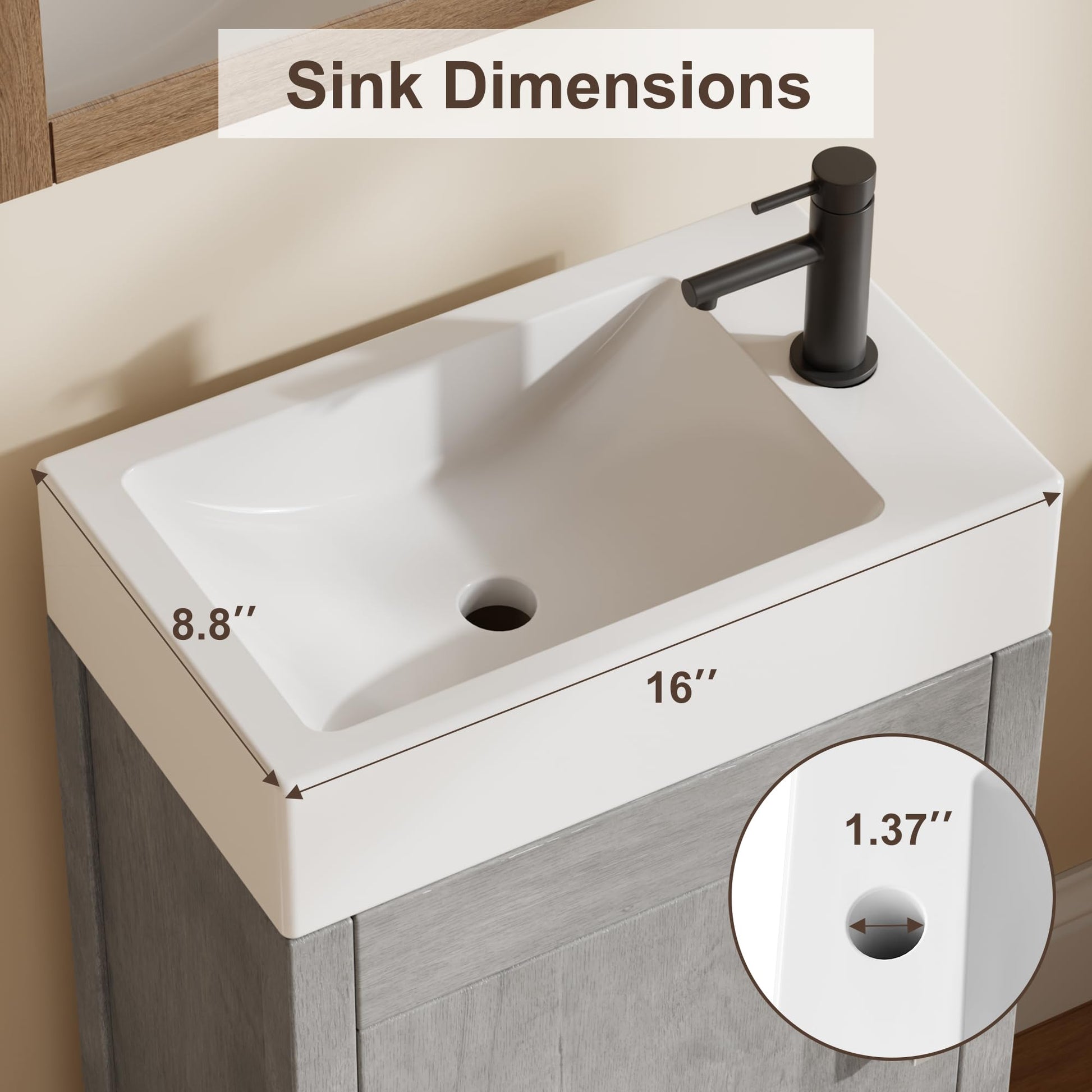 Seamless wrap-around sink top for easy cleaning