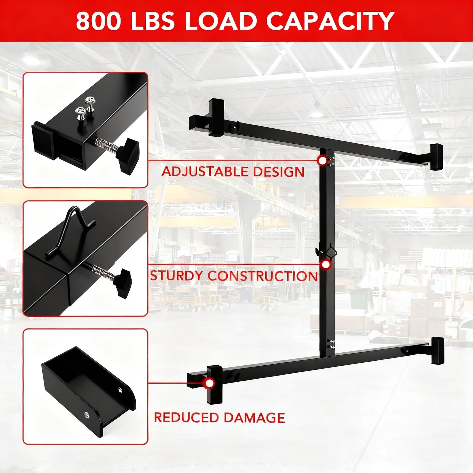 Garvee truck bed lifter with 800 lbs load capacity