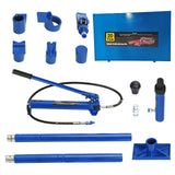 Garvee 20 Ton Porta Power Kit Heavy Duty Hydraulic Auto Body Frame Repair Kit Portable Storage Case for Cars Trucks SUVs - 20 Tons | Metal Briefcase | Blue