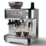Garvee Automatic Espresso Machine Coffee Maker with Fast Heating, 15-Bar Pump, 1350W Motor for Home and Kitchen, Black