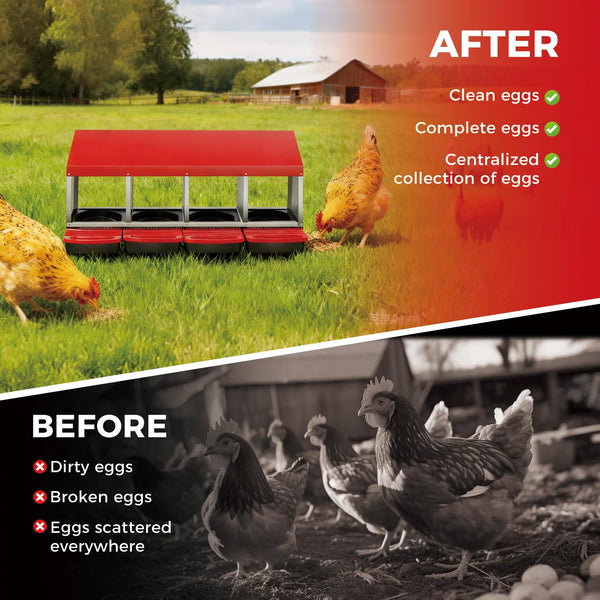 wall mounted chicken nesting box