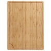 Garvee Extra Large Bamboo Cutting Board for Kitchen, Over the Sink Cutting Board, Heavy Duty Wood Butcher Block Chopping Board with Juice Groove, Wood Serving Tray for Cheese Charcuterie Turkey, 24 x 18