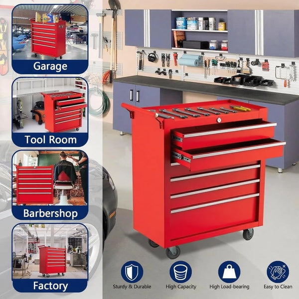 Multi-space versatile tool chest for garage workshop and home