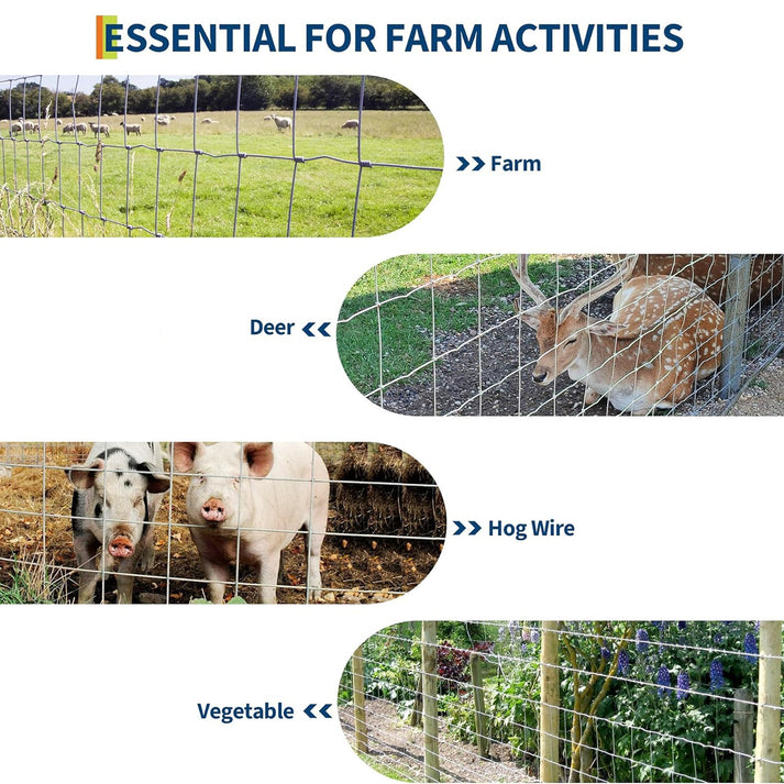 Versatile use of Garvee cattle fence for different animals