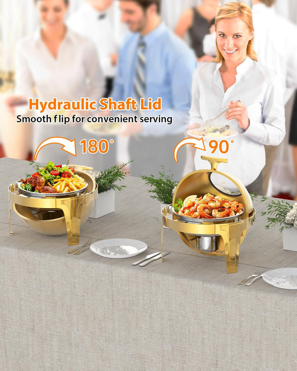 90/180 degree roll top lid with glass window